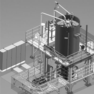 qualité  Double Chamber Vacuum Carburizing Furnace Industrial Vacuum Furnace   380V usine