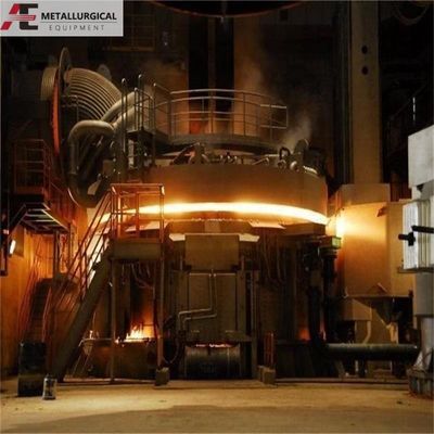 Forneau à arc électrique à commande PLC pour la fabrication d'acier de 0,5 tonne 100 tonnes