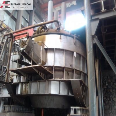 Forneau à arc électrique à commande PLC pour la fabrication d'acier de 0,5 tonne 100 tonnes