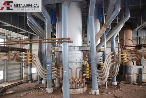 12500 KVA 16500 KVA Forneau de fusion du silicium métallique Forneau à arc submergé électrique