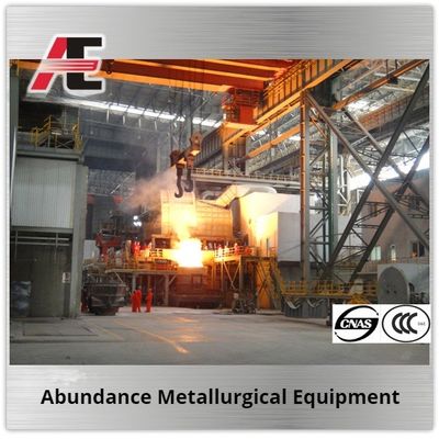 PLC contrôle fourneau de raffinerie à cuvette fourneau LRF 10T-160T pour la fabrication de l'acier