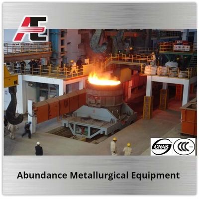 PLC contrôle fourneau de raffinerie à cuvette fourneau LRF 10T-160T pour la fabrication de l'acier