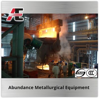 PLC contrôle fourneau de raffinerie à cuvette fourneau LRF 10T-160T pour la fabrication de l'acier
