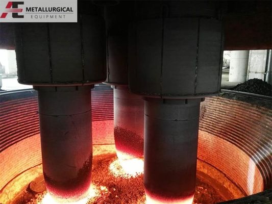 33000kVA Forneau à carbure de calcium Forneau à arc submergé pour la production d'alliages ferreux