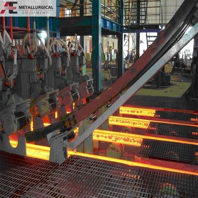 Machine de coulée continue CCM usine de fabrication de type verticale en acier machine de coulée à billets CCM avec barre factice flexible et rigide