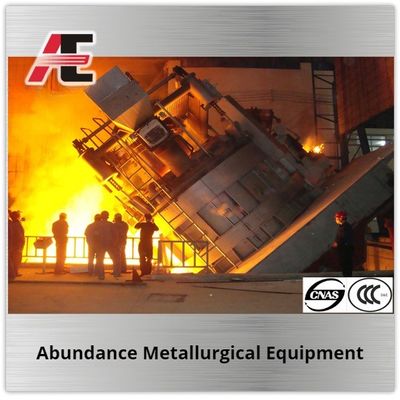 Forneau à arc électrique pour la production d'acier industriel Forneau à arc 5 tonnes 10 tonnes 20 tonnes-120 tonnes avec 800 kW de puissance