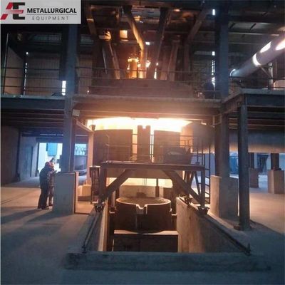 Forneau de raffinage de métaux alliés de fer 60T pour la production de ferrochrome