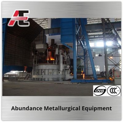 Forneau à arc électrique pour la production d'acier industriel Forneau à arc 5 tonnes 10 tonnes 20 tonnes-120 tonnes avec 800 kW de puissance