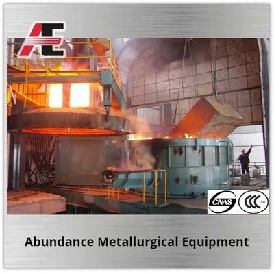 Puissant four à arc électrique 5 tonnes - 150 tonnes EAF pour la fusion de l'acier dans les usines de fabrication
