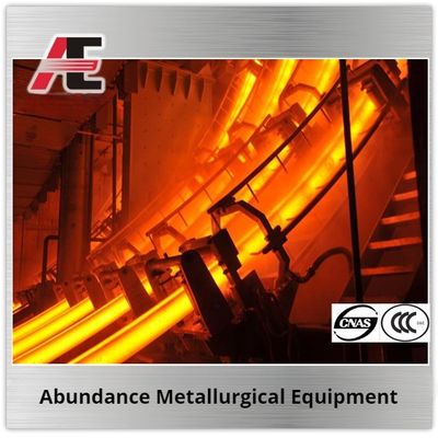 Machine de coulée continue CCM pour la fusion de l'acier et le four de raffinerie à la cuillère