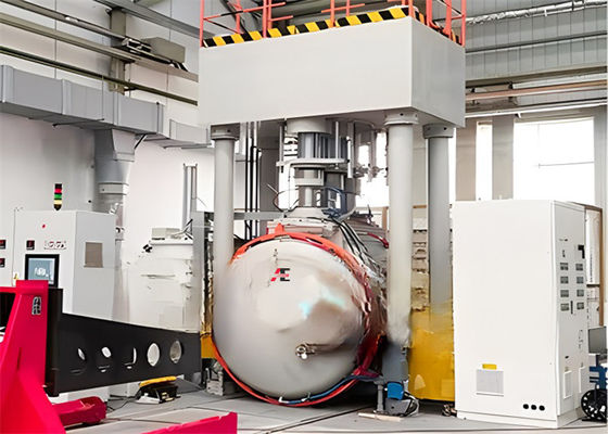 Forneau électrique à vide à pressage à chaud efficace Forneau de métallurgie en poudre céramique